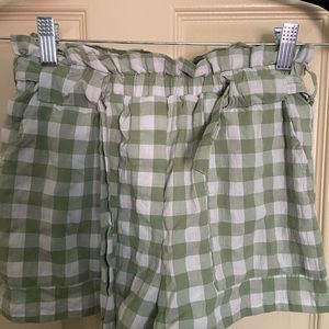 Checkered shorts